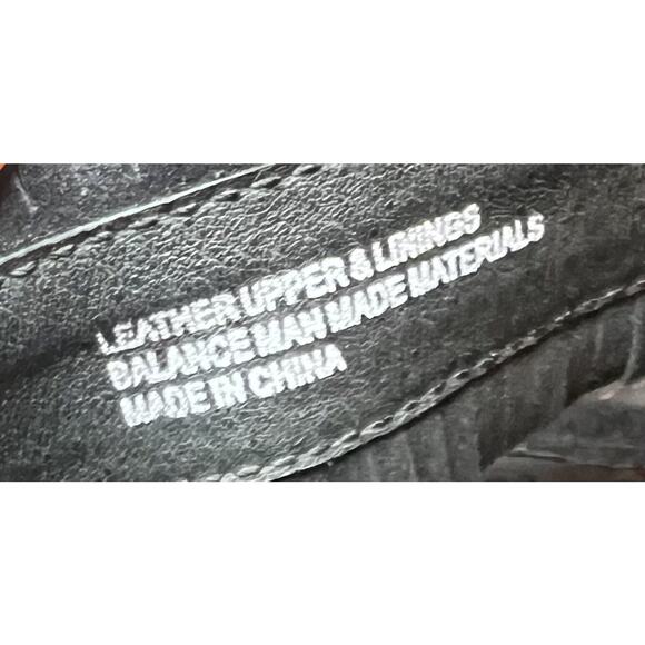 Born Kassidy Suede 90s/Y2K Style Black Block Heel Sandals Fringe Studs Boho sz 8 - Picture 9 of 9